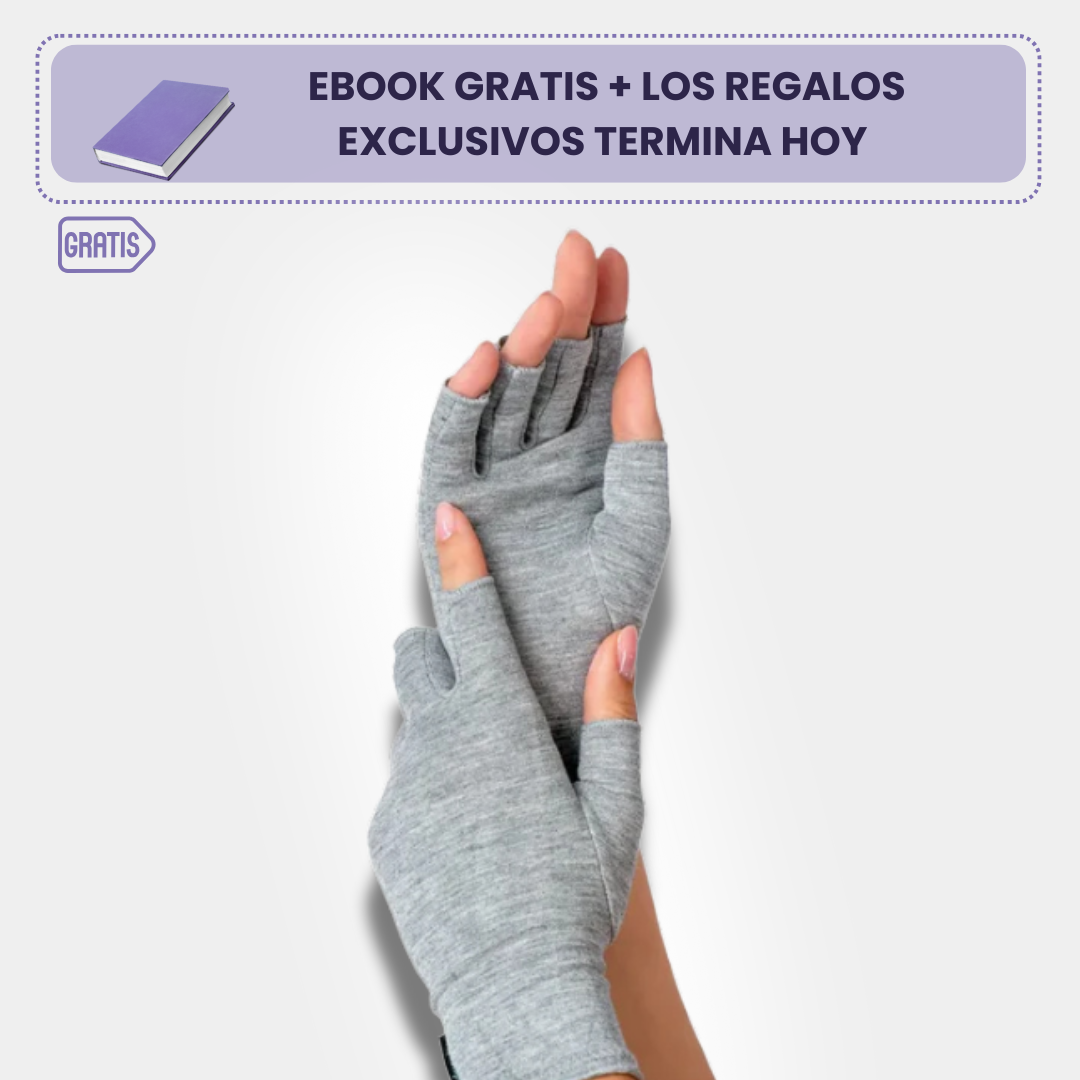 Guantes de compresion para aliviar el dolor