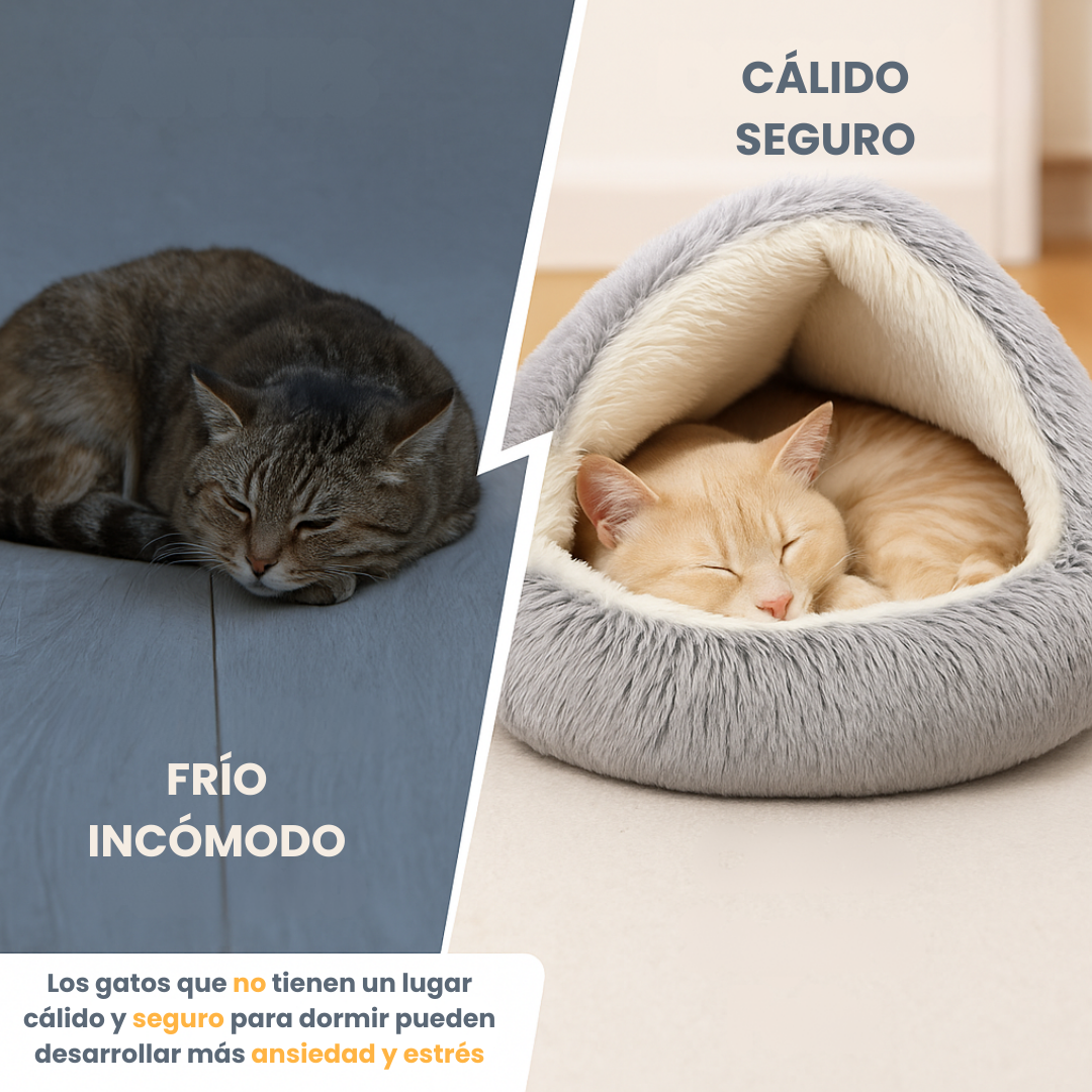 CATTISSIMO™ Cama Refugio cálido y seguro