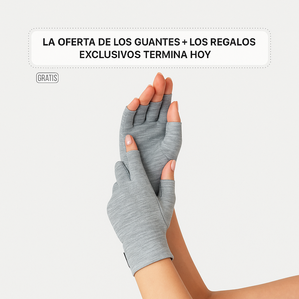 Guantes de compresion para aliviar el dolor