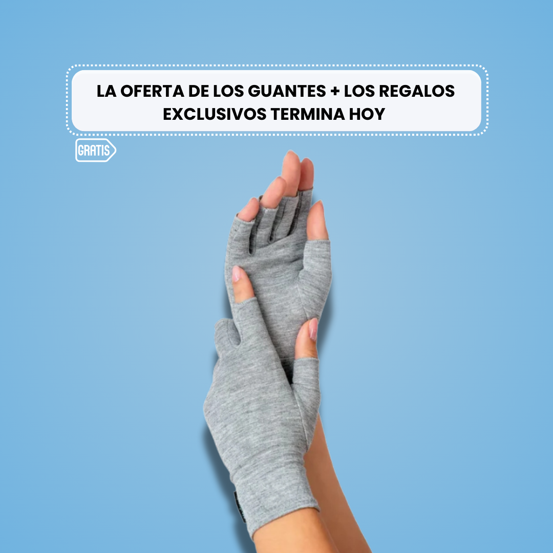 Guantes de compresion para aliviar el dolor