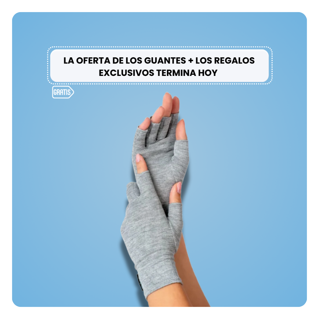 Guantes de compresion para aliviar el dolor