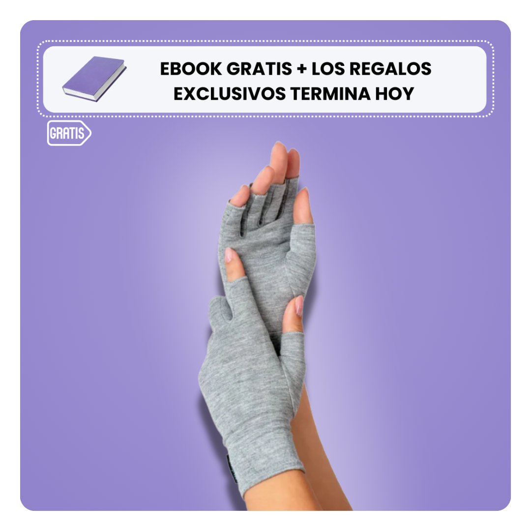 Guantes de compresion para aliviar el dolor